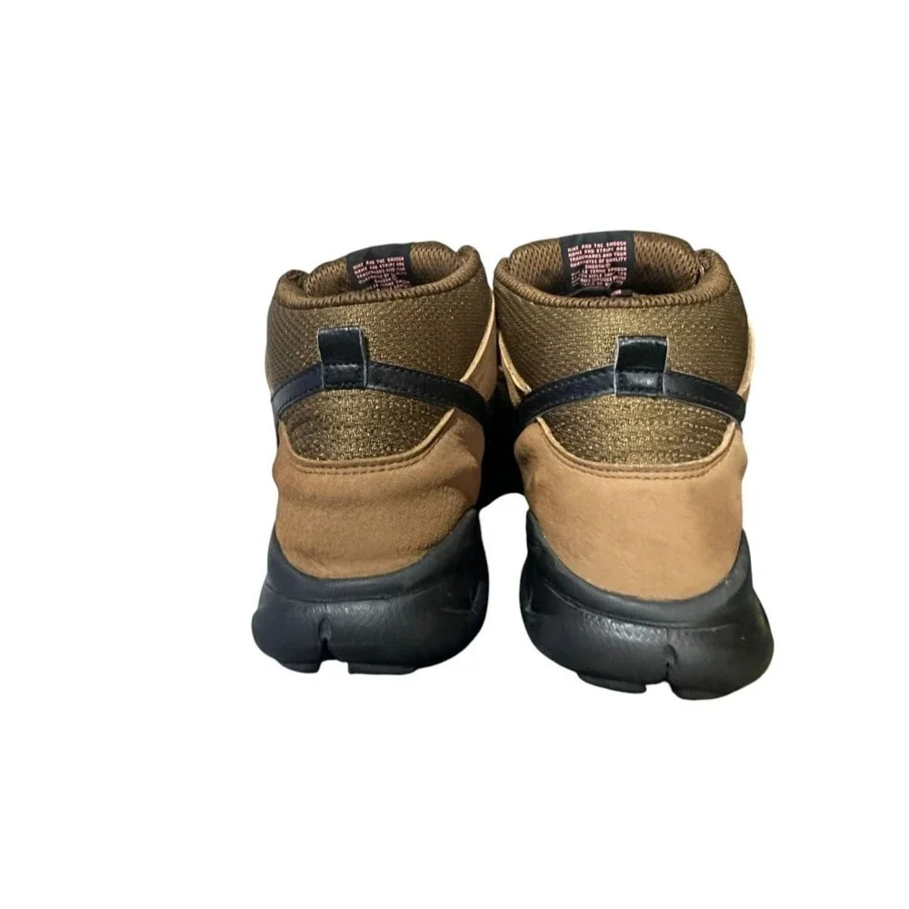 Nike SB Dunk High Tops Boots Military Brown Mens Sz 11 Skater 536182-203 Lace Up